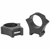 Alpha Hunting Steel Rings Set of Two High Height 30mm Black