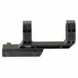 Alpha-MSR, Scope Mount, 34mm, 1.535" Height, 0 MOA, Anodized Finish, Black, Fits Picatinny SOA20015