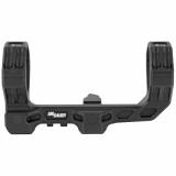 ALPHA3, One Piece Mount, 34mm Rings, 1.535 inch height, 20 MOA Elevation, Black Color, Epoxy Powder Coat Finish, Fits Picatinny Rail SOA30007