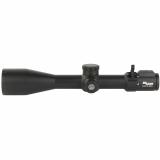 EASY6-BDX, Rifle Scope, 5-30X56mm, Black, 34mm Main Tube, MRAD Adjustments, BDX Digital DEV-L Ballistic Reticle W/194 LEDS, Capped Turrets, SFP SOEBDX65105