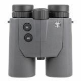 CANYON, Rangefinder Binoculars, 10X42mm, Graphite, Circle Reticle, Red OLED SOKCN101