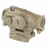 ROMEO 4T-PRO, Red Dot, 1X, 20mm Objective, Ballistic Circle Dot Reticle, 0.5 MOA Adjustment, Matte Finish, Flat Dark Earth SOR44102