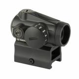 ROMEO MSR, Gen II, Green Dot Sight, 1X20mm, 2 MOA Dot, Black, Includes See-Through Riser Mount SORMSR102