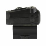 ROMEO MSR, Gen II, Green Dot Sight, 1X20mm, 2 MOA Dot, Black, Includes See-Through Riser Mount SORMSR102