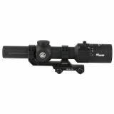 Tango MSR, Rifle Scope, 1-8X24mm, 30mm Maintube, MSR-BDC8 Illuminated Reticle, Black, ALPHA-MSR Cantilvered Mount SOTM81000