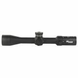 Whiskey 4 Rifle Scope, 4-16X44mm, 30mm Main Tube, First Focal Plane, MOA Milling Hunter 2.0 Reticle, Matte Finish, Black SOW44001