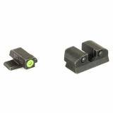 X-Ray 3 Day/Night Sights #8 Green Front #8 Rear Round U Notch