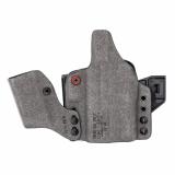 INCOG-X, Joint Collaboration with Haley Strategic, Inside the Waistband Holster, Fits Sig Sauer P320 Carry/X-Carry/Compact/X-Compact/M17/M18, Integrated Magazine Caddy, Microfiber Suede Wrapped Boltaron Construction, Black, Right Hand INCOG-0-750-A-0-CX2