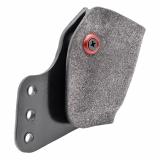 INCOG-X, Joint Collaboration with Haley Strategic, Inside the Waistband Holster, Fits Springfield Hellcat Pro with Light and Red Dot, Boltaron Construction, Suede Finish, Gray, Right Hand 1336882
