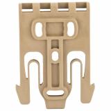 Model 6004-19 Quick Locking System QLS Holster Fork, Single Kit Only, Coyote Brown Finish 6004-19-76