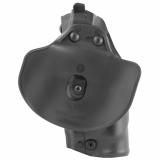 6378, Paddle Holster, Right Hand, Black, Fits Glock 17/22 IT M3 LGT, Plain, Laminate 6378-832-411