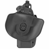 Model 7378, 7TS, ALS Slim Concealment Holster w/ Flexible Paddle and Adjustable Belt Loop, Fits 1911 Government, Kydex, Black, Right Hand 7378-53-411