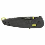 Aegis AT, 3.13" Folding Knife, Drop Point Straight Edge, Glass Reinforced Nylon Handle, Cryo D2 Steel, Black and Moss SOG-11-41-11-41