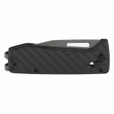 Ultra XR, Folding Knife, 2.8"  Straight Clip Point, Black Carbon Fiber Handle, S35VN Steel, Titanium Nitride Finish, Black SOG-12-63-01-57