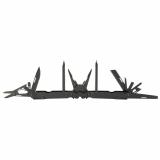 PowerLock EOD, Scissors, 18 Tool Multi-Tool, 420 Stainless Steel, Black Oxide Finish, Black, Includes Nylon Sheath SOG-B61N-CP