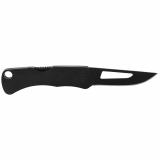 Centi II, Folding Knife, 2.1" Straight Edge, Straight Back, Black Kraton Handles, AUS-8 Steel, Hardcased Finish, Black SOG-CE1012-CP