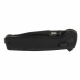 Terminus XR, 2.95" Folding Knife, Clip Point Straight Edge, G10 Handle, D2 Steel, Black SOG-TM1027-BX