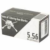 556NATO, 62 Grain, Full Metal Jacket, 50 Round Box 556-62FMJ-1000