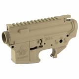 SCALPER, AR-15 Receiver Set, Cerakote Finish, Flat Dark Earth, Includes Upper and Lower Stripped Receiver SCALPERSET-FDE