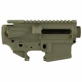 SCALPER, AR-15 Receiver Set, Cerakote Finish, Olive Drab Green, Includes Upper and Lower Stripped Receiver SCAPLERSET-ODG