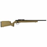 Model 2020 Rimfire, Target Rifle, Bolt Action Rifle, 22 LR, 20" Barrel, Threaded 1/2x28, Matte Finish, Black, Coyote with Black Webbing Polymer Reinforced Target Stock, 10 Rounds, 1 Magazine BART92022CBW