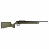 Model 2020 Rimfire, Target Rifle, Bolt Action Rifle, 22 LR, 20" Barrel, Threaded 1/2x28, Matte Finish, Black, Olive Drab Green with Black Webbing Polymer Reinforced Target Stock, 10 Rounds, 1 Magazine BART92022GBW