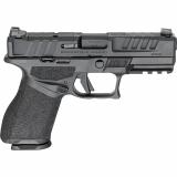 Echelon 4.0C, Semi-automatic, Striker Fired, Polymer Framed Pistol, Full Size, 9MM, 4" Barrel, Melonite Finish, Black, Optics Ready Slide, Front Tritium Night Sight, Tactical Rack U-Dot Rear, 2 Magazines, (1)-18 Round and (1)-15 Round EC9409B-U