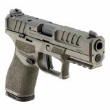 Echelon 4.0C, Semi-automatic, Striker Fired, Polymer Framed Pistol, Compact, 9MM, 4" Barrel, Cerakote Finish, Olive Drab Green, Optics Ready Slide, Front Tritium Night Sight, Tactical U-Dot Rear, 15 Rounds, 2 Magazines EC9409G-U-15