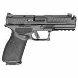 Echelon, Semi-automatic, Striker Fired, Polymer Framed Pistol, Full Size, 9MM, 4.5" Barrel with Integral Compensator, Melonite Finish, Black, Optics Ready Slide, Tritium/Luminescent Front, Tactical Rack U-Dot Rear Sight, 2 Magazines, 15 Rounds EC9459B-U-