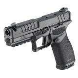 Echelon, Semi-automatic, Striker Fired, Polymer Framed Pistol, Full Size, 9MM, 4.5" Barrel with Integral Compensator, Melonite Finish, Black, Optics Ready Slide, Tritium/Luminescent Front, Tactical Rack U-Dot Rear Sight, 2 Magazines, 10 Rounds EC9459BLC-