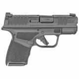Hellcat, Semi-automatic, Striker Fired, Sub-Compact, 9MM, 3" Hammer Forged Barrel, Polymer Frame, Black, Melonite Finish, 10Rd, 2 Mags, Tritium Front Sight, Tactical Rack Rear Sight HC9319BLC