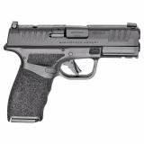 Hellcat Pro, CA Compliant, Semi-automatic, Striker Fired, 9MM, 3.7", Black, 10 Rounds, 2 Mags, Hammer Forged, Optics Ready, NS Front Only, Polymer, Melonite HCP9379BOSPCA