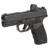 Hellcat Pro, Striker Fired, Semi-automatic, Polymer Frame Pistol, 9MM, 3.7" Hammer Forged Barrel, Melonite Finish, Black Polymer Frame, Viridian RFX-11 Green Dot Sight, Textured Grip, Tritium Front Sight, Tactical Rack Rear Sight, 10 Rounds, 5 Magazines,
