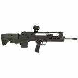 Hellion, Semi-automatic, Bullpup, 223 Remington/556NATO, 18" Hammer Forged Barrel, 1:7 Twist, 4 Prong Flash Hider, Matte Finish, Black, Single Point Sling, Crimson Trace CTS-103 Red/Green Dot, BCM MOD 3 Grip, 5-Position Adjustable Stock with Cheek Riser,