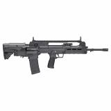 Hellion, Semi-automatic Rifle, Bullpup, 223 Remington/556NATO, 20" Hammer Forged Barrel with Bayonet Lug, 1:7 Twist, 4 Prong Flash Hider, Matte Finish, Black, BCM MOD 3 Grip, 5-Position Adjustable Stock with Cheek Riser, Front/Rear Flip Sights, 2-Positio