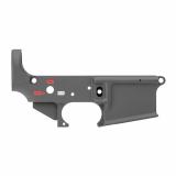 STLS019 Spider, Stripped Lower, Semi-automatic, 223 Rem/556NATO, Black Finish, Color Filled STLS019-CE
