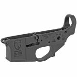 STLS022 Crusader, Stripped Lower, Semi-automatic, 223 Rem/556NATO, Black Finish, Crusader Logo STLS022