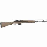 M1A Standard .308/ 7.62mm NATO 22 Inch Carbon Barrel Parkerized Finish Synthetic Stock Flat Dark Earth Finish 10 Round