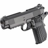 Tactical Response Pistol, Carry Contour, Semi-automatic, 1911, Metal Frame Pistol, Commander Size, 45 ACP, 4.25" Match Grade Barrel, Cerakote Finish, Black, VZ Grips Hydra G10 Grips, Tactical Rack 3-Dot Night Sights, 7 Rounds, 3 Rounds PC9124LR-CC