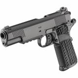 Tactical Response Pistol, Semi-automatic, 1911, Metal Frame Pistol, Full Size, 45 ACP, 5" Match Grade Barrel, Cerakote Finish, Black, VZ Grips Hydra G10 Grips, Tactical Rack 3-Dot Tritium Night Sights, 8 Rounds, 3 Rounds PC9125LR