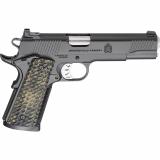 Tactical Response Pistol Classic | 1911 45 ACP, 5" Match Grade Barrel, Cerakote Finish, Black, VZ Grips Hydra G10 Grips, Tactical Rack 3-Dot Tritium Night Sights, Metal Frame Pistol, Full Size,  8 Rounds, 3 Rounds, Semi-automatic PC9125