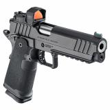 PRODIGY 1911 DS | 9x19mm, 5" Bull Barrel, Optics Ready, 1 17Rd Magazine, 1 20 Round Magazine, Black, Dragonfly Reflex Sight Included PH9119AOSD