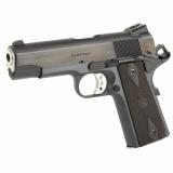 Garrison, 1911, Single Action Only, Semi-automatic, Metal Frame Pistol, Commander Size, 9MM, 4.25" Match Grade Barrel, Blued Finish, Black, Wood Grips, 3-Dot Combat Sights, Manual Thumb Safety, Grip Safety, 9 Rounds, 1 Magazine PX9417