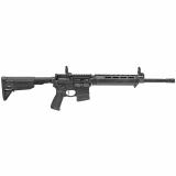 SAINT 5.56, Semi-automatic, AR, 223 Remington/556NATO, 16" Barrel, 1:8 Twist, Flash Hider Included, Black Finish, BCM Gunfighter Grip and Stock, 1 Mag, 10Rd, Front/Rear Flip Sights, Picatinny Gas Block ST916556BMLC