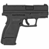 XD9, Striker Fired, Semi-automatic, Polymer Frame Pistol, Sub-Compact, 9MM, 3" Barrel, Melonite Finish, Black, Fixed Sights, 10 Rounds, 5 Magazines, Includes Range Bag XD9801GU23P