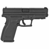 XD9, Defender Series, Semi-automatic, Striker Fired, Full Size Pistol,  9MM, 4" Barrel, Polymer Frame, Black, 10Rd, 1 Mag, Right Hand, Fixed Sights XDD9101