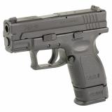XD9, Defender Series, Striker Fired, Sub Compact, 9MM, 3" Barrel, Polymer Frame, Black Finish, Fixed Sights, 1 Magazine, 16Rd XDD9801HC