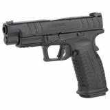 XDM Elite | 10MM, 4.5" Barrel, Black, META Trigger, Grip Safety Fiber Optic Front Sight, Tactical Rack U-Dot Rear Sight, Optics Ready, Hex Dragonfly Red Dot Optic, 16 Round