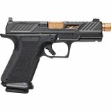 MR920 ELITE| 9x19mm, 4inch Bronze Spirlar Flute Barrel, Non Threaded, 2 10rd Mags, Tritium Front Sights, Optic ready, Massachusetts Compliant