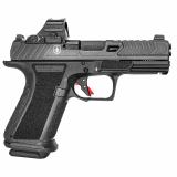 MR920 War Poet Edition, Semi-automatic, Polymer Frame Pistol, Compact, 9MM, 4" Spiral Fluted Barrel, Nitride Finish Slide, Black, Holosun 507c Red Dot, Trigger Safety, Front Tritium Night Sight, 15 Rounds, 2 Magazines, Includes (3) Backstraps, Backstrap